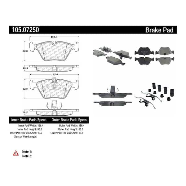 Centric Parts Disc Brake Pad Set
