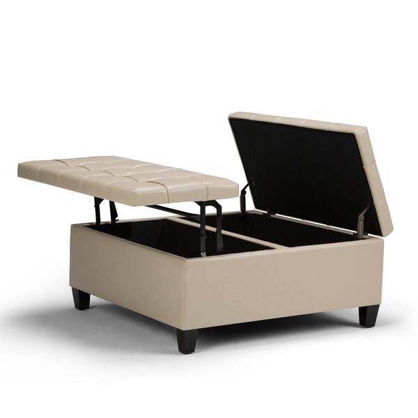 36 elliot coffee table storage ottoman