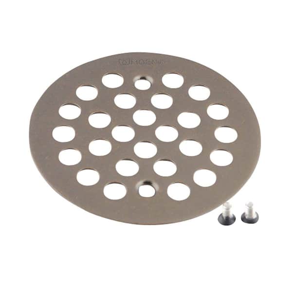 MOEN 4-1/4 in. Tub and Shower Drain Cover for 2-5/8 in. Opening in Oil Rubbed Bronze