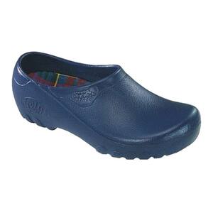 Men's Navy Blue Garden Shoes - Size 10