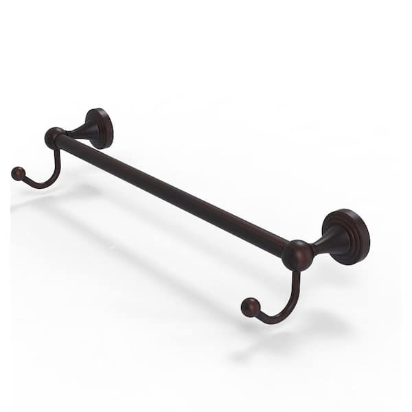Allied Brass Sag Harbor Collection 36 in. Wall Mounted Single Towel Bar in Venetian Bronze