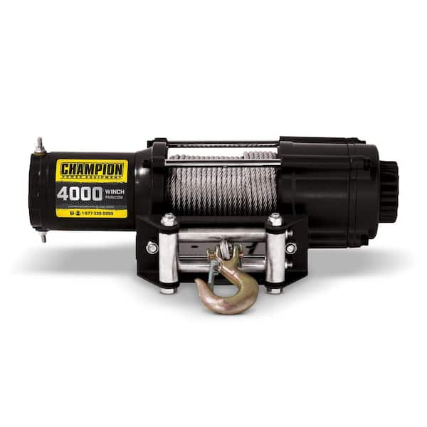 Champion Power Equipment 4000 lbs. ATV/UTV Winch Kit 14001 - The