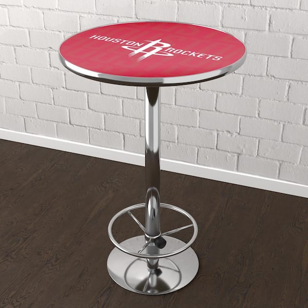 Unbranded Houston Rockets City Red 42 in. Bar Table