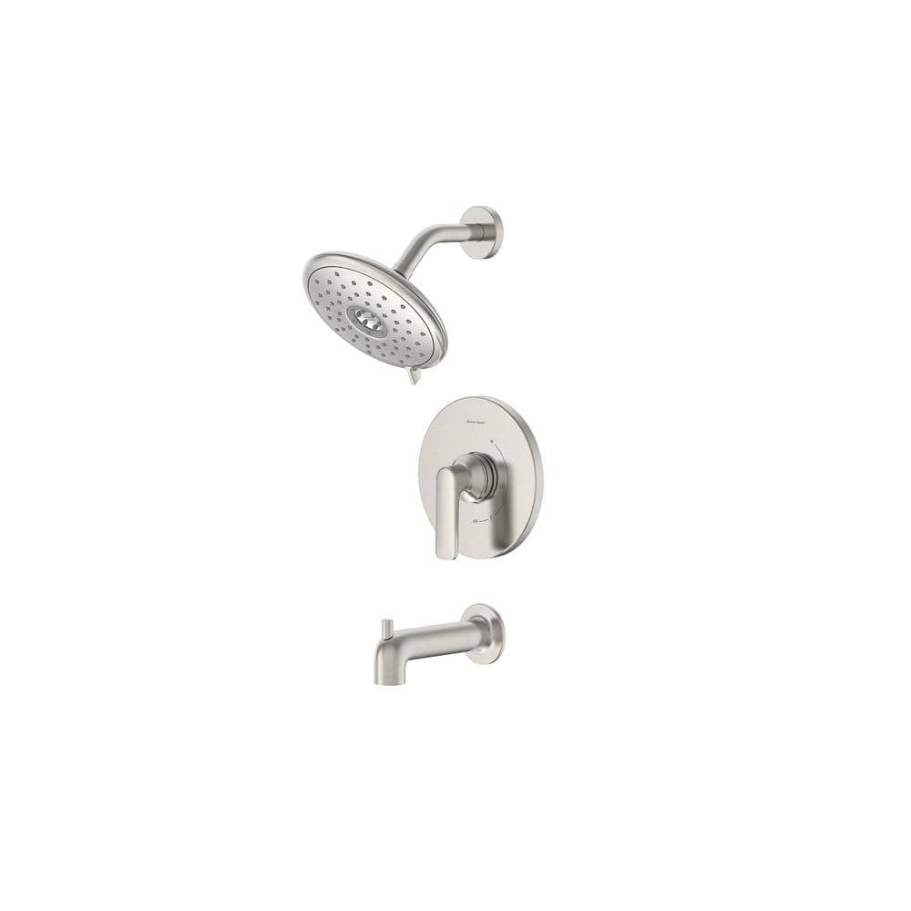 Brushed Nickel Multi-Head Wall Mounted Shower Trim Kit