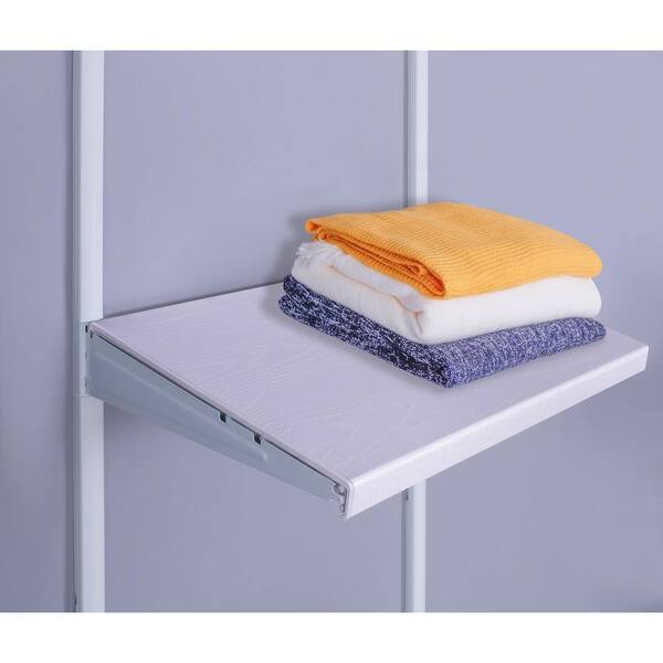 Maxdot 4-Pack Felt Wire Rack Covers - 24" X 12", Grey Shelf Liners For Closet & Pantry