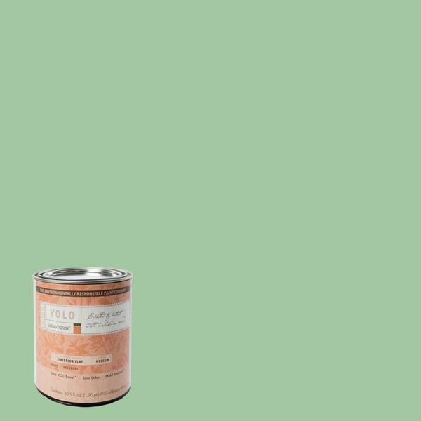 YOLO Colorhouse 1-Qt. Thrive .04 Flat Interior Paint-DISCONTINUED