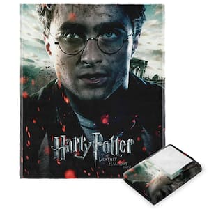 Harry Potter Deathly Hallows Pt 2 Multi-Colored Silk Touch Throw Blanket