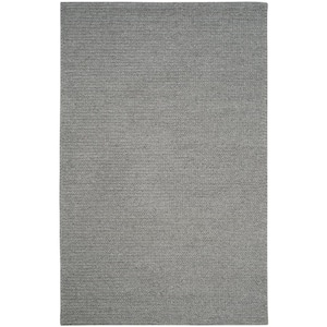 Natura Steel 5 ft. x 8 ft. Solid Area Rug