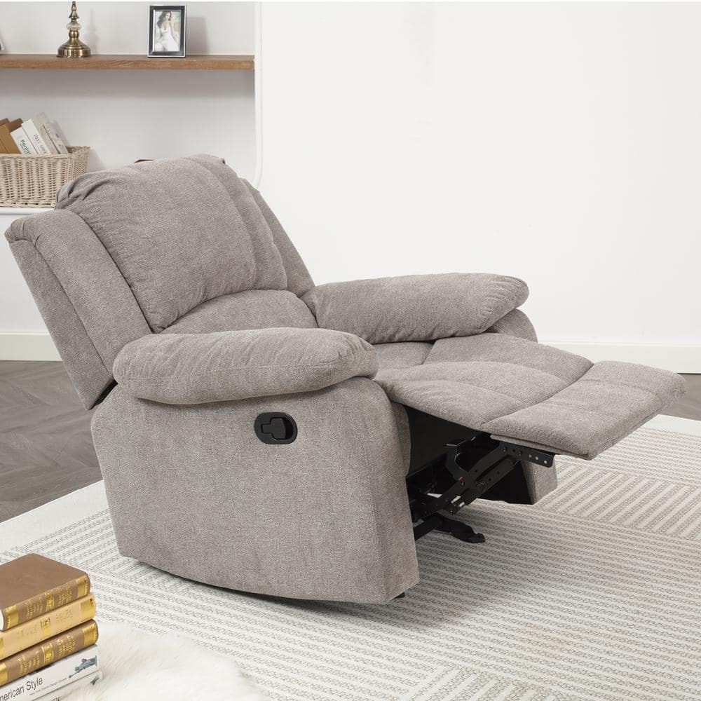 Ergode Recliner (Motion) Taupe Polished Microfiber, 1 - Kroger