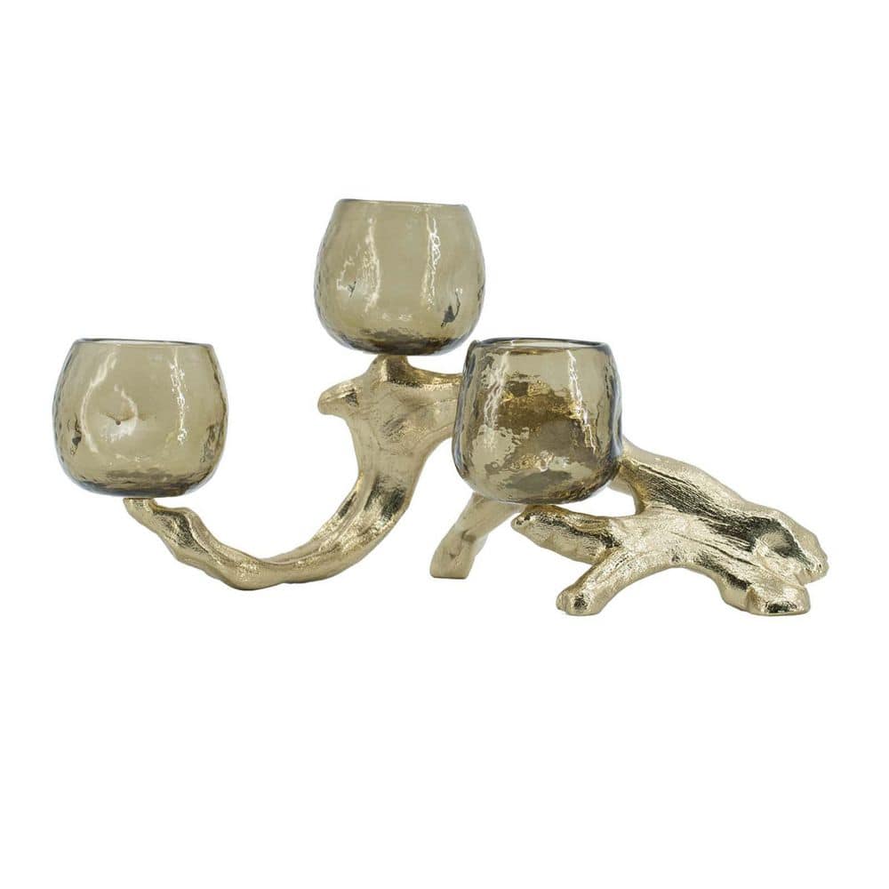 15.7 in. x 9.1 in. x 7.9 in. Gold Multi Votive Holder,Outdoor Indoor Wedding Party Holiday Decor price history on PriceWatchPro