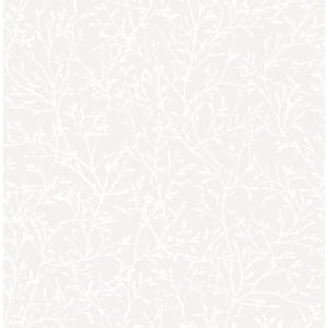 Floral Twigs Paper Strippable Roll (Covers 56 sq. ft.)
