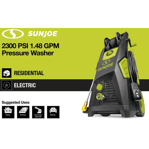 Sun Joe 2300 Max PSI 1.48 GPM Brushless 
