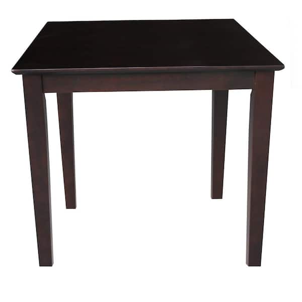 International Concepts Rich Mocha Dining Table