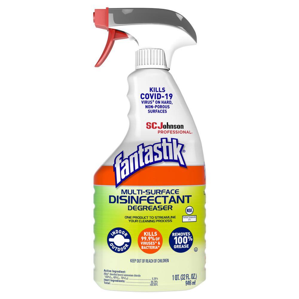 Fantastik MultiSurface Disinfectant Degreaser 32 oz. Trigger 311836