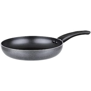 Vollrath 8 1/2 Carbon Steel Non-Stick Fry Pan with SteelCoat x3 Coating  and Black Silicone Handle 592385