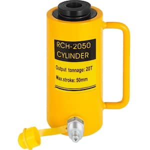 20T 2 in. Hydraulic Cylinder Jack Hollow Single Acting Hydraulic Ram Cylinder 50 mm Hydraulic Lifting Cylinders