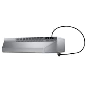 20 in. Non-Vented Range Hood in Stainless Steel with Cord