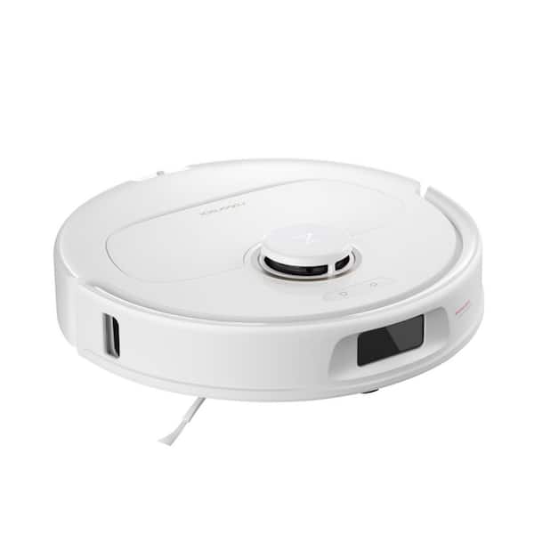Qrevo Pro 13. 4in Robotic Vacuum, with Lidar Smart Navigation, FlexiArm Edge Mopping, Dynamic Hot Water Re-Wash in White