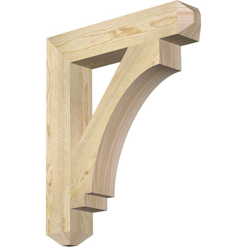 4 in. x 26 in. x 22 in. Douglas Fir Imperial Craftsman Rough Sawn Bracket price history on PriceWatchPro