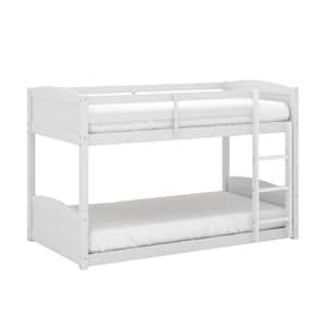Alexis Twin Bunk Bed, White