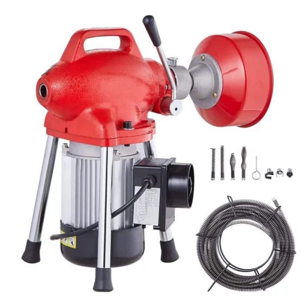 66ft. x 5/8 in. 250W Sectional Snake Auger Manual Feed Drain Cleaner Machine price history on PriceWatchPro