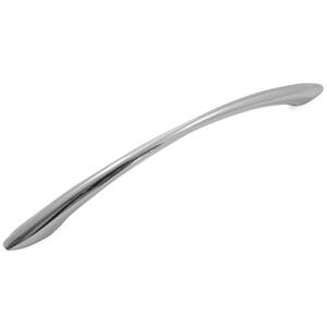 Danica 8.82 in. (224 mm) Center-to-Center Polished Chrome Zinc Modern Dual Mount Drawer Pull
