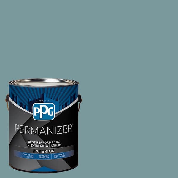 1 gal. PPG1148-5 Cathedral Glass Flat Exterior Paint