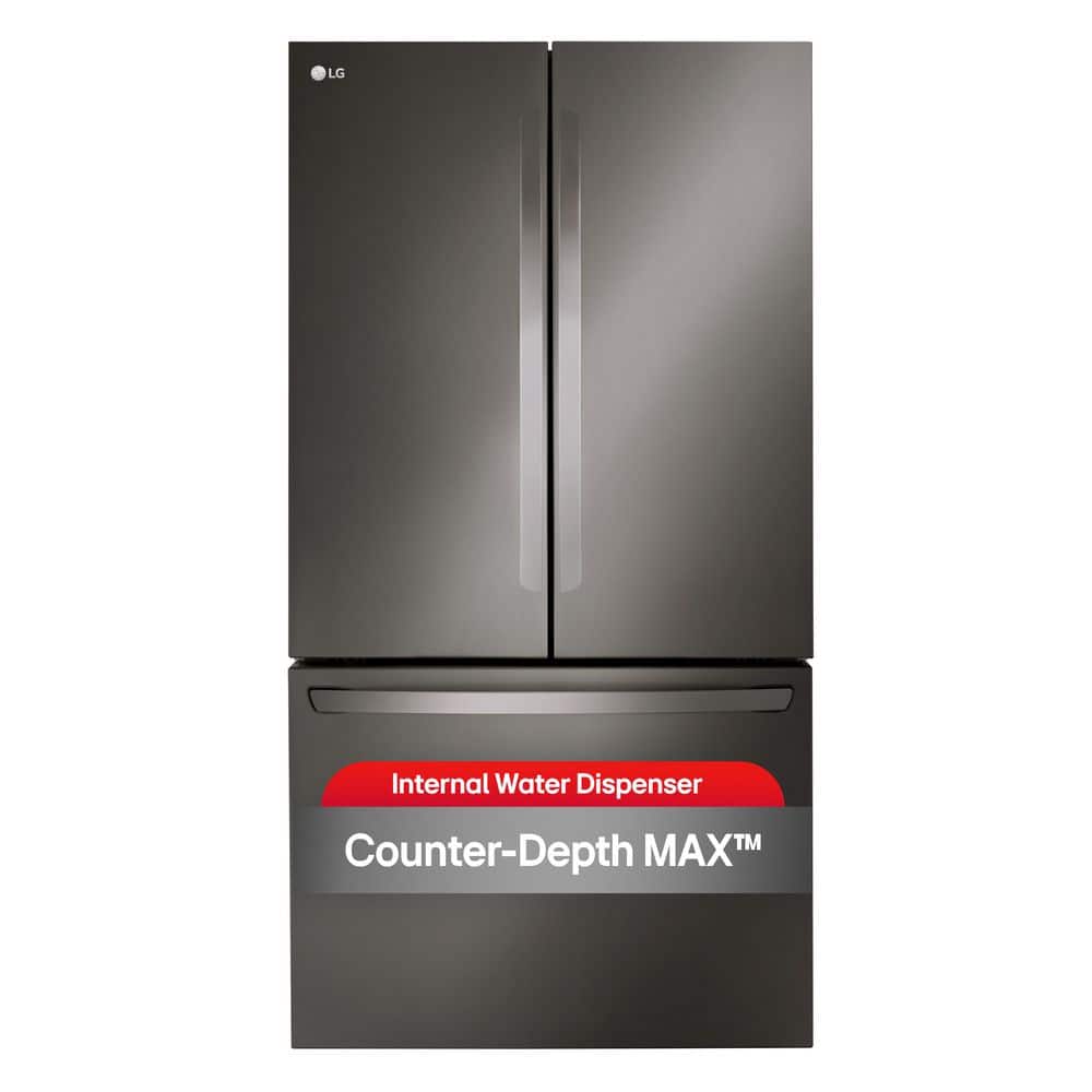 LG 27 in. cu ft. French Door Refrigerator, Internal Water