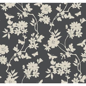 Flutter Vine Unpasted Wallpaper (Covers 60.75 sq. ft.)