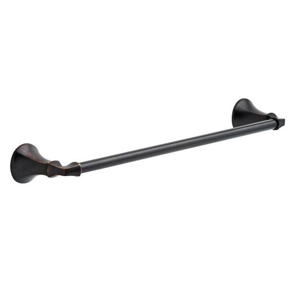 Delta Ashlyn 18 in. Wall Mounted Single Towel Bar in Venetian Bronze ...