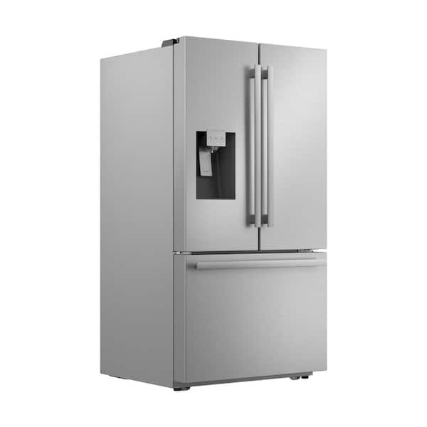 Sharp 36 in 28.9 cu ft Standard Depth French Door Refrigerator in