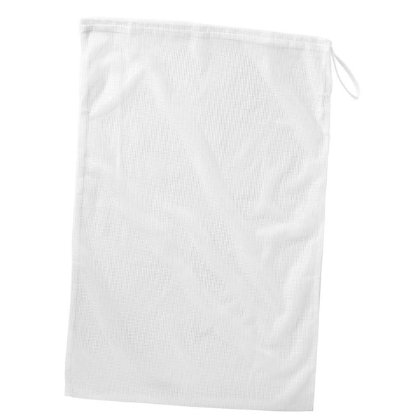 Whitmor White Mesh Laundry Bag