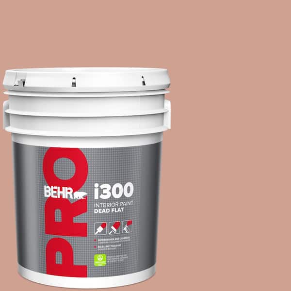 BEHR PRO 5 gal. #S180-4 Shiny Kettle Dead Flat Interior Paint