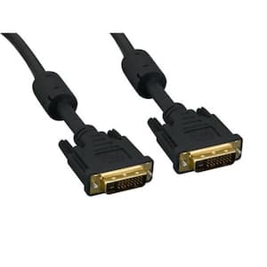 3 m DVI-A Male to VGA HD15 Male Analog Video Cable, Gold Plated