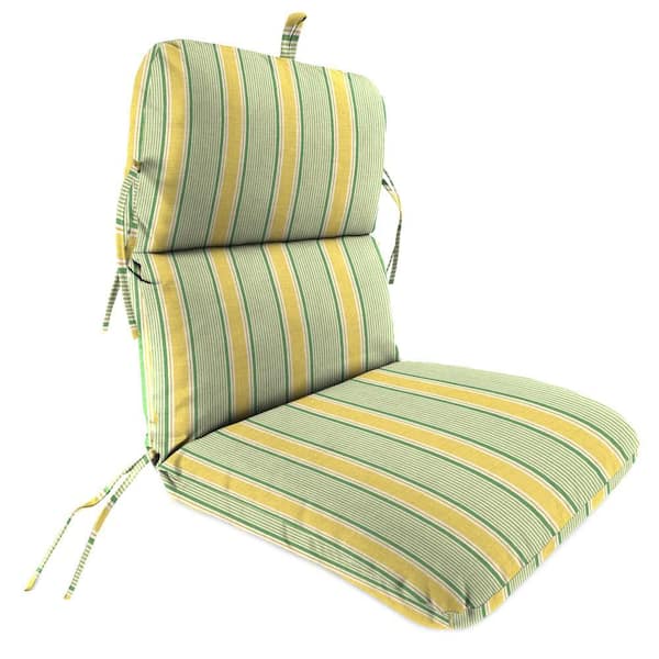 Jordan Manufacturing 45 in. L x 22 in. W x 5 in. T Rectangular Outdoor Dining Chair Cushion in Corky Wheat
