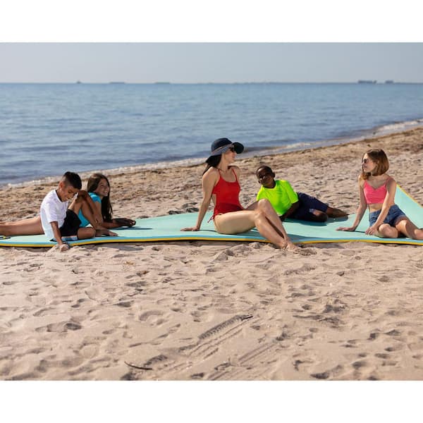 ALADDIN WATER MAT, 18~12~9 Ft. Floating Mat, Lily Pad for Lake, River,  Ocean, Boating, Family Premium Floating Water Pad, Adults & Kids