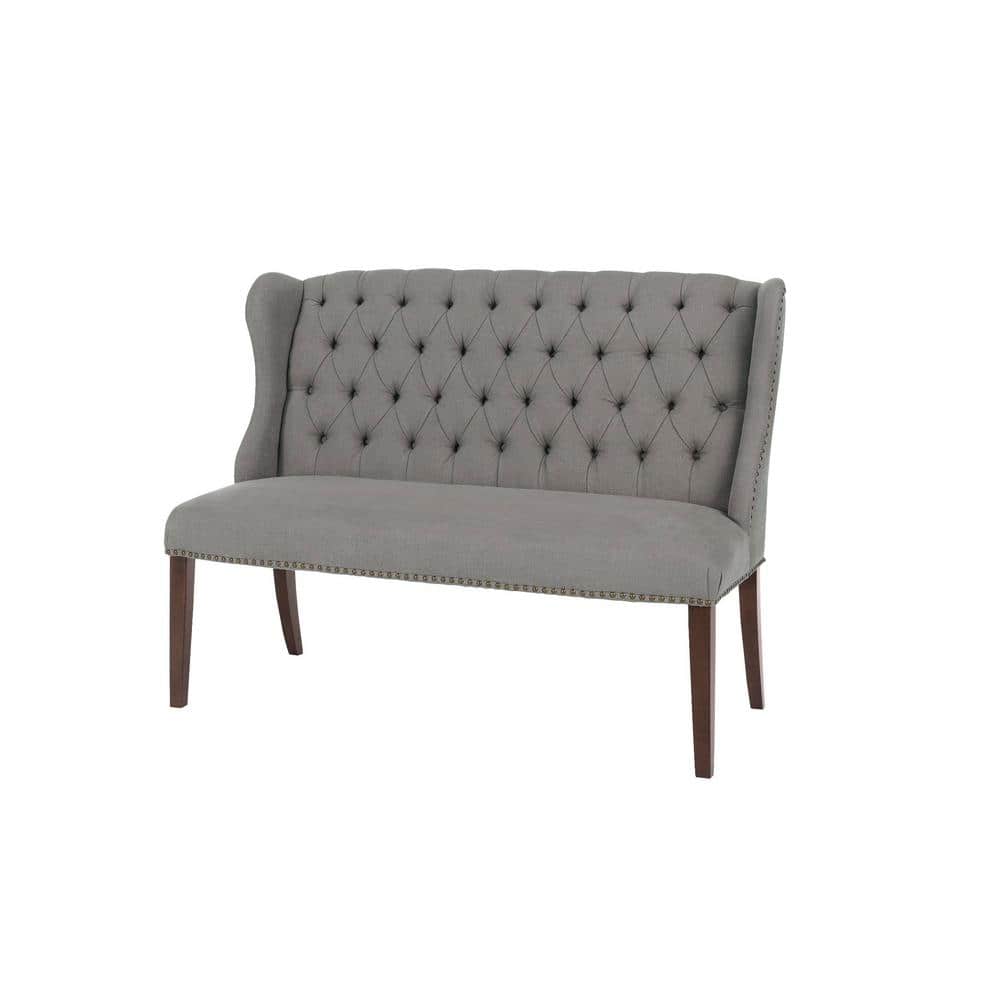 Home Decorators Collection Belcrest Upholstered Tufted Wingback Dining ...