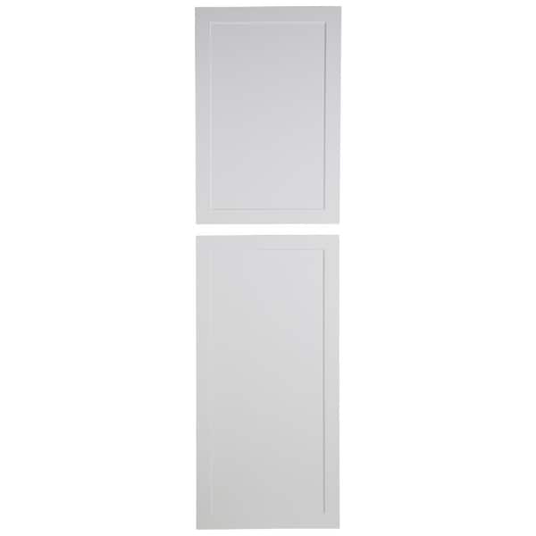 Hampton Bay 23.86x85.71x0.63 in. Decorative Pantry End Panel in White