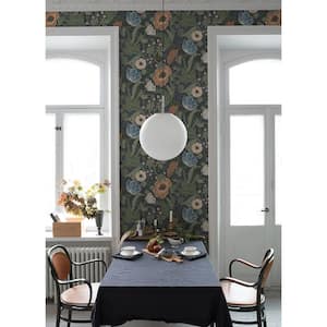 Multicolor Paper Non-Pasted Washable Wallpaper Roll (Covers 56.4 Sq. Ft.)