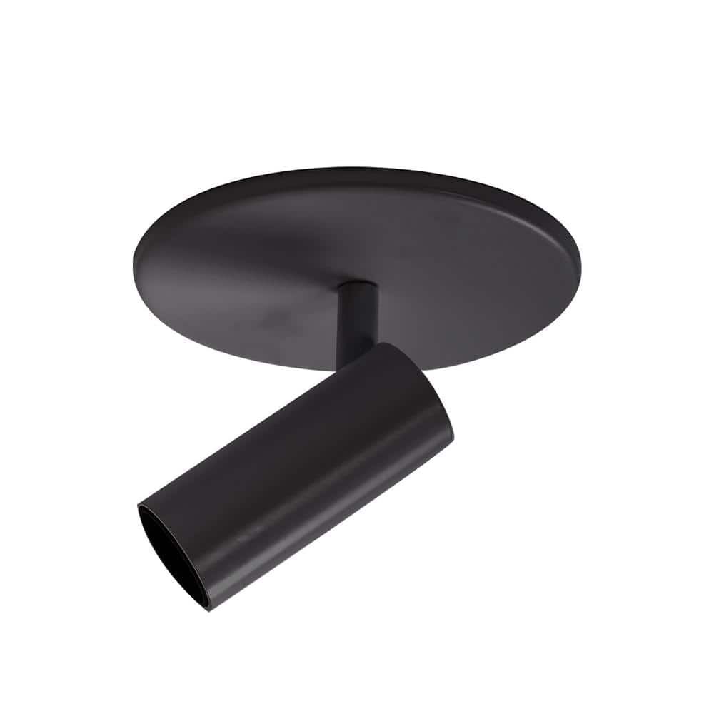 SF15101-BK-Kuzco Lighting-Downey - 7W LED Semi-Flush Mount-4.25 Inches Tall and 4.38 Inches Wide-Black Finish Set of 2