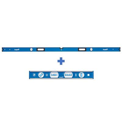 96 in. Magnetic Box Level with 12 in. Magnetic Level