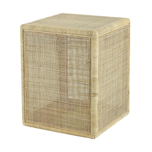 Cedarpine 16 in. Natural Rectangle Wood Accent Table