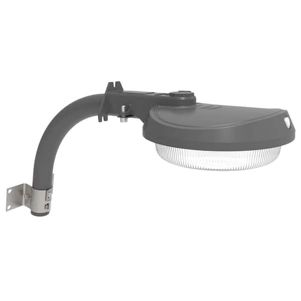 LEDone 200-Watt Equivalent Integrated LED Bronze Dusk to Dawn Barn Light Wall Pack Light, 5000K