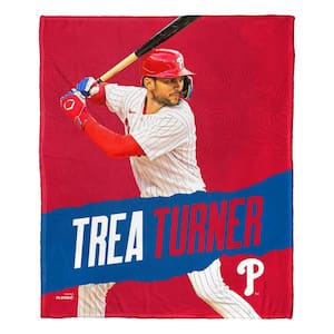 MLB Phillies 23 Trea Turner Silk Touch Throw