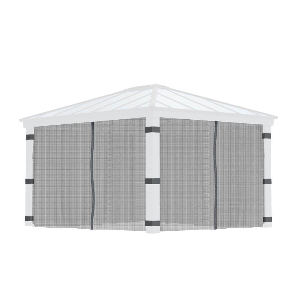 Netting Set for Dallas 12 ft. x 14 ft. Outdoor Gazebo price history on PriceWatchPro