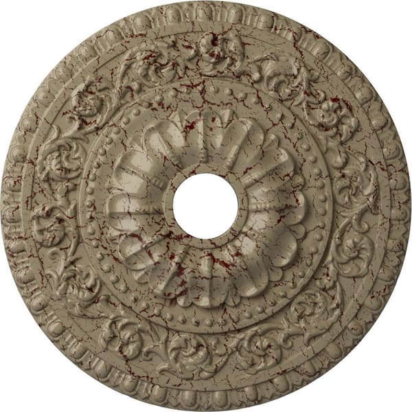2-1/8 in. x 23-1/2 in. x 23-1/2 in. Polyurethane Vaduz Ceiling Medallion Moulding