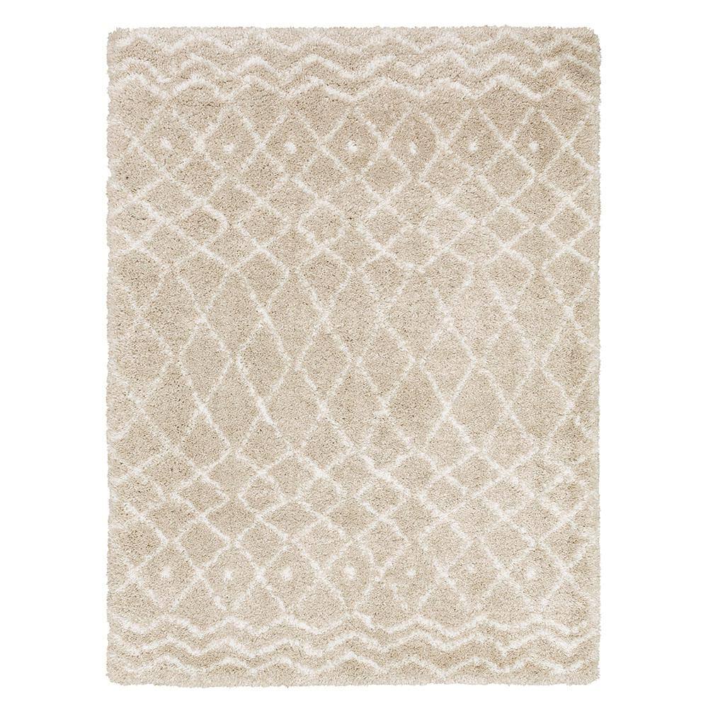 PRIVATE BRAND UNBRANDED Bazaar Tallawah Cream 7 ft. 10 in. x 10 ft