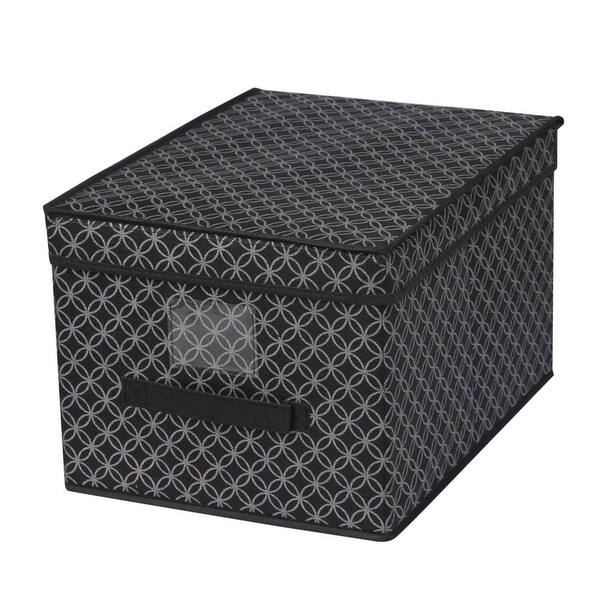 Home Basics 11.8 in. x 15.75 in. Large Blossom Storage Organizer 1- Cube