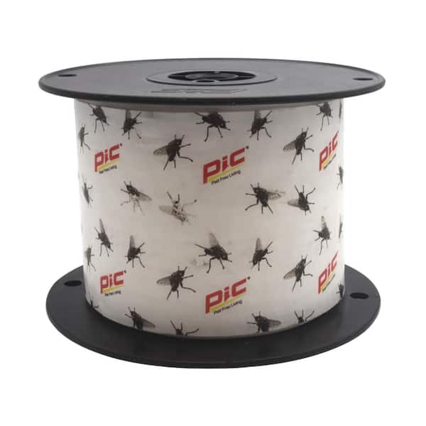 Pic Fly Ribbon XL - Large Fly Traps for Outdoors and Barns, 40ft Roll