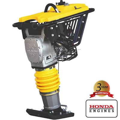 Tomahawk Power 5.5 HP Honda Powered Gas Plate Compactor for Asphalt ...